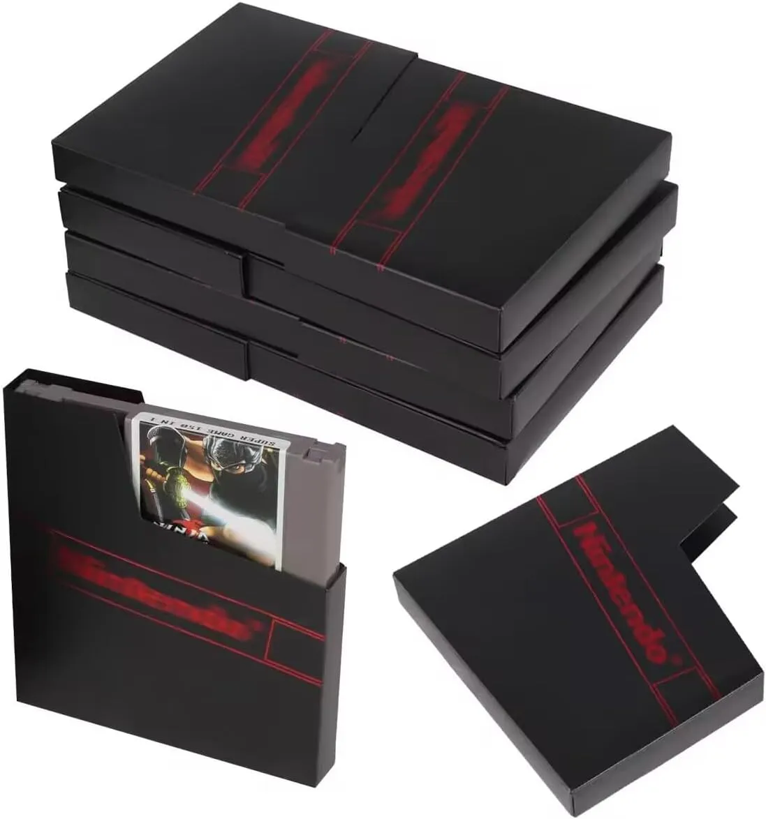 10PCS NES Dust Cover Sleeve Dust Case Cover Protector Sleeve for Nintendo NES Game Card Cartridge, Anti-dust Cover Case Protector Sleeve for NES Cartridge
