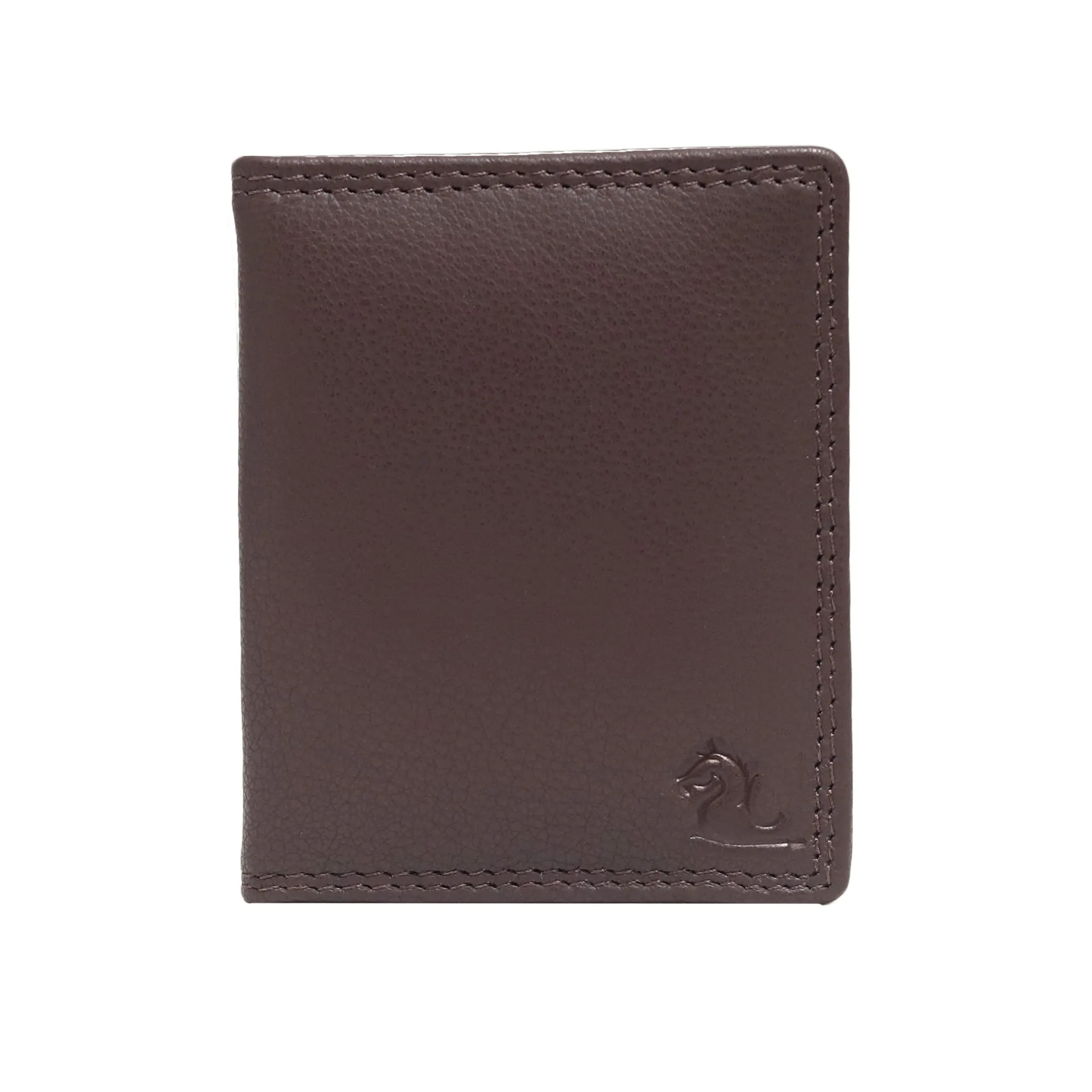 13084 Tan Leather Card Holder for Men and Women
