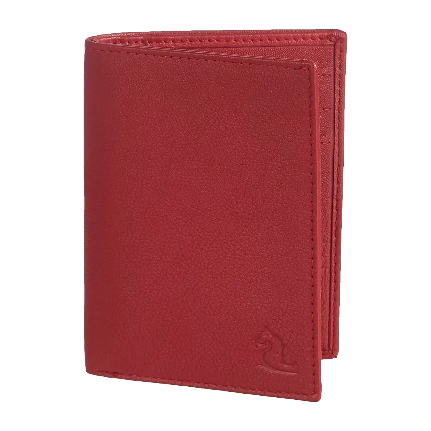13096 Cherry Leather Card Holder for Men and Women