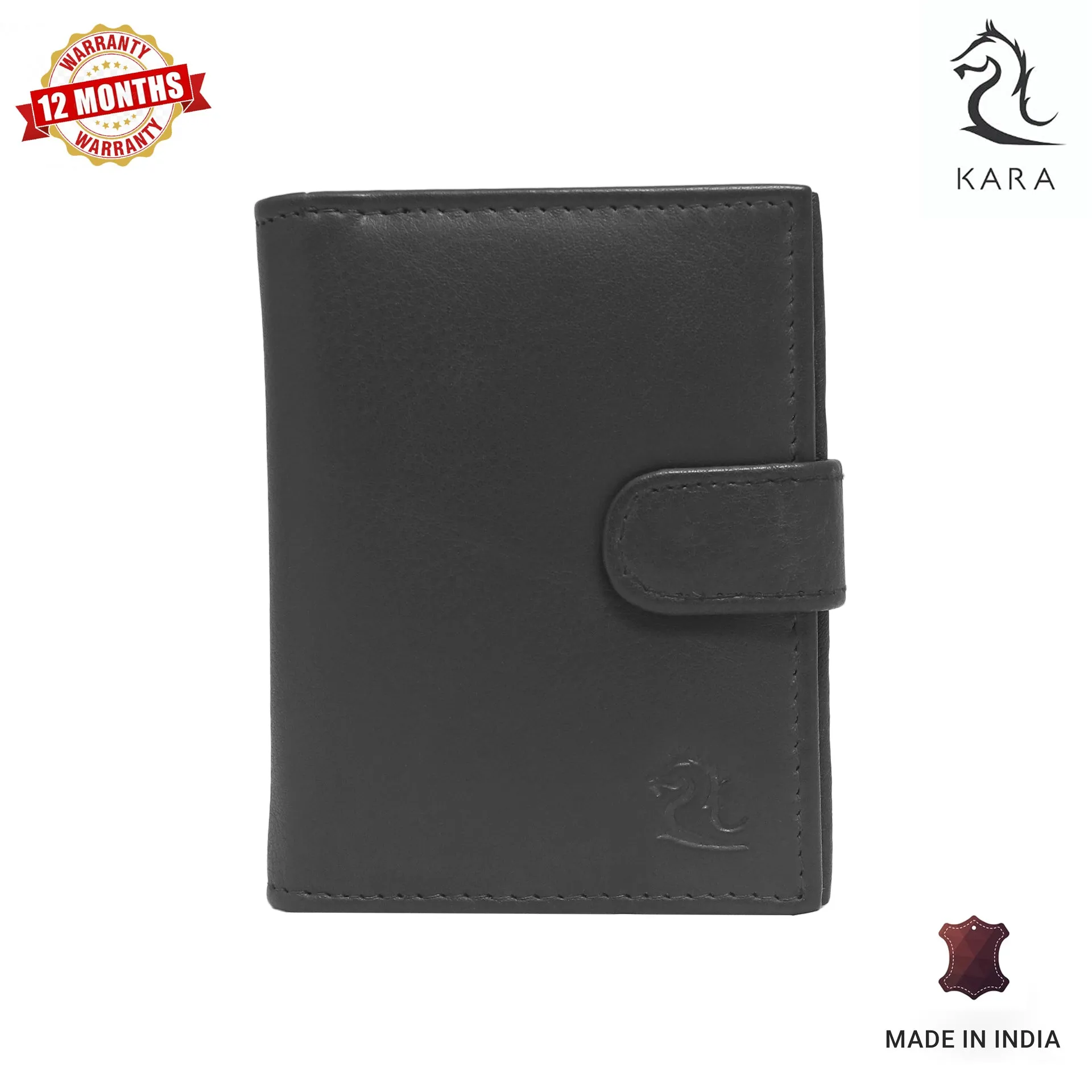 14044 Tan Leather Card Holder for Men and Women