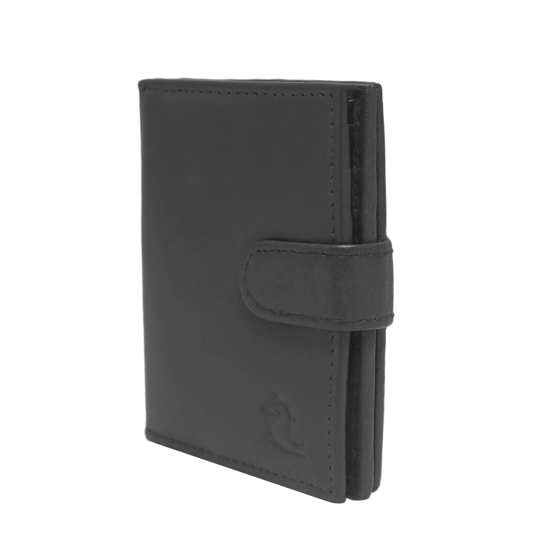 14044 Tan Leather Card Holder for Men and Women