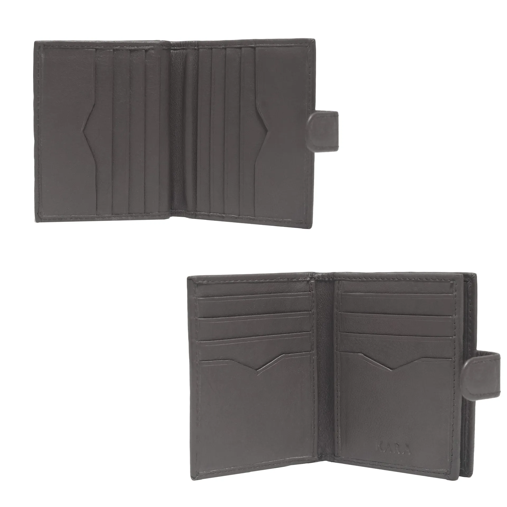 14044 Tan Leather Card Holder for Men and Women
