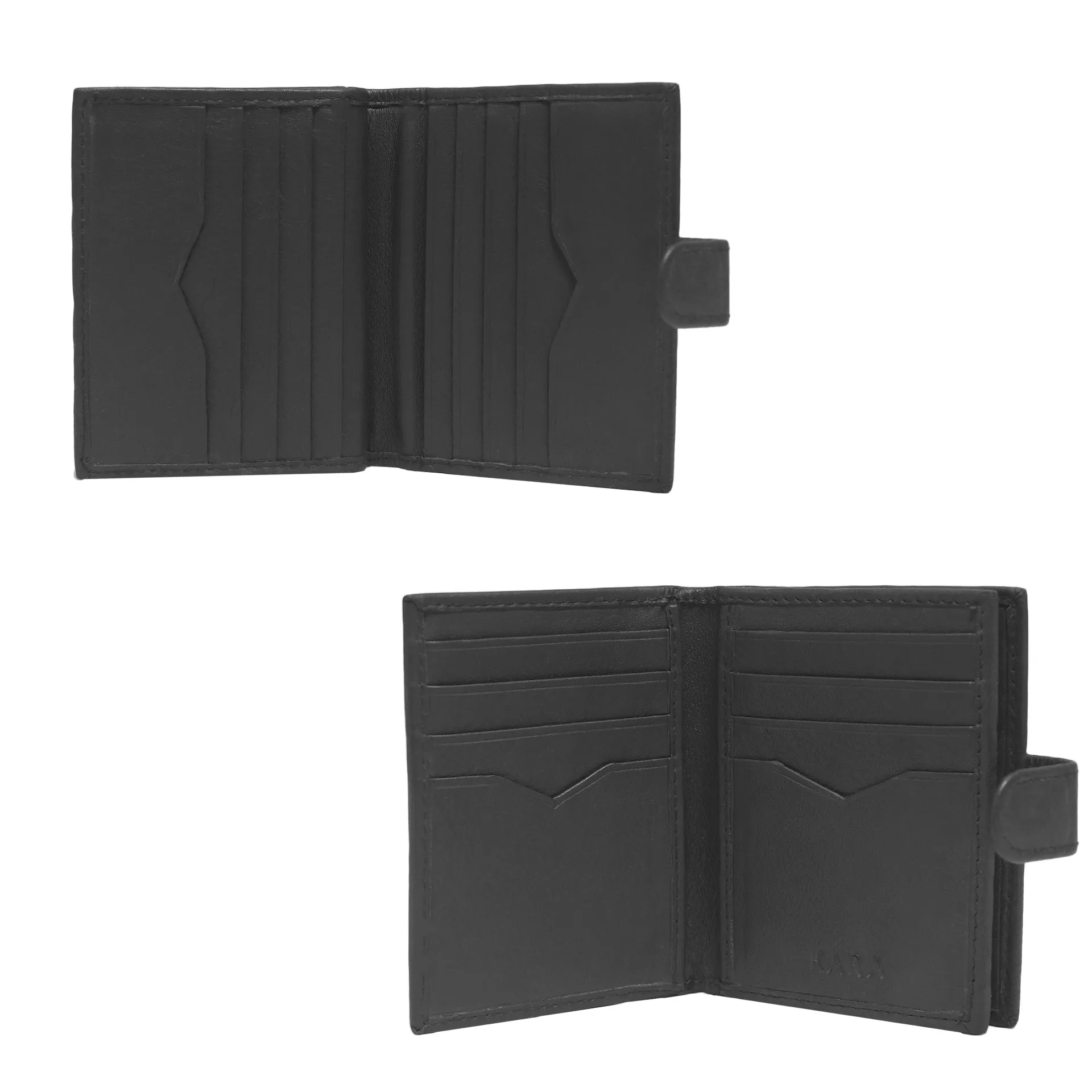 14044 Tan Leather Card Holder for Men and Women