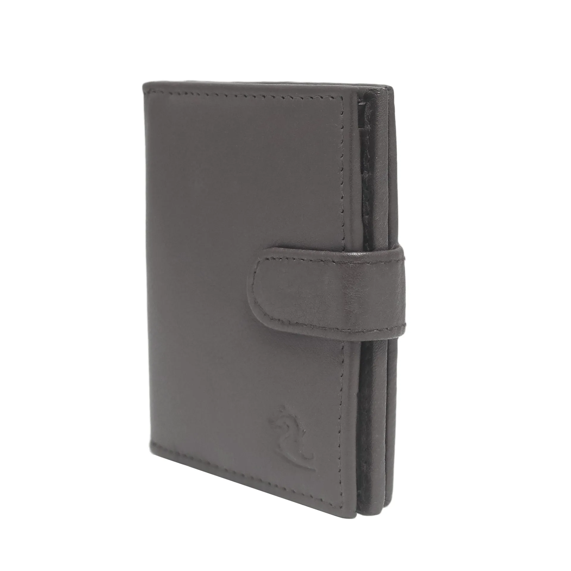 14044 Tan Leather Card Holder for Men and Women