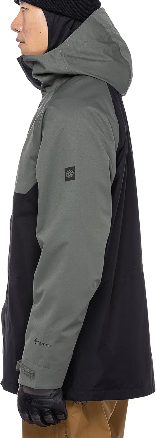 686 Men's Gore-TEX Core Jacket - Nylon Fabric Shell - Water & Weather Resistant