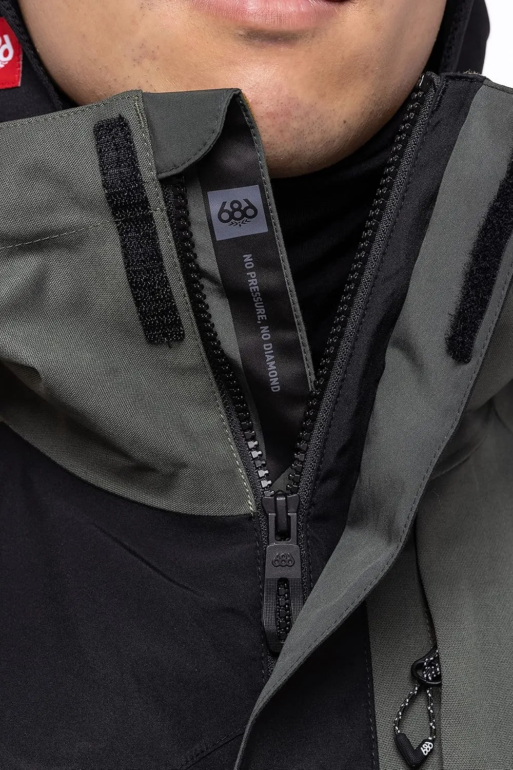 686 Men's Gore-TEX Core Jacket - Nylon Fabric Shell - Water & Weather Resistant