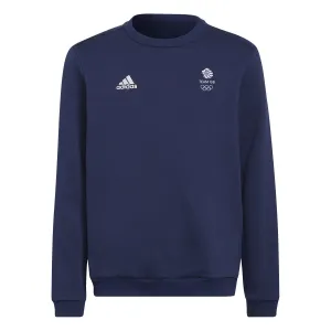adidas Team GB Fleece Essentials Youth Sweatshirt