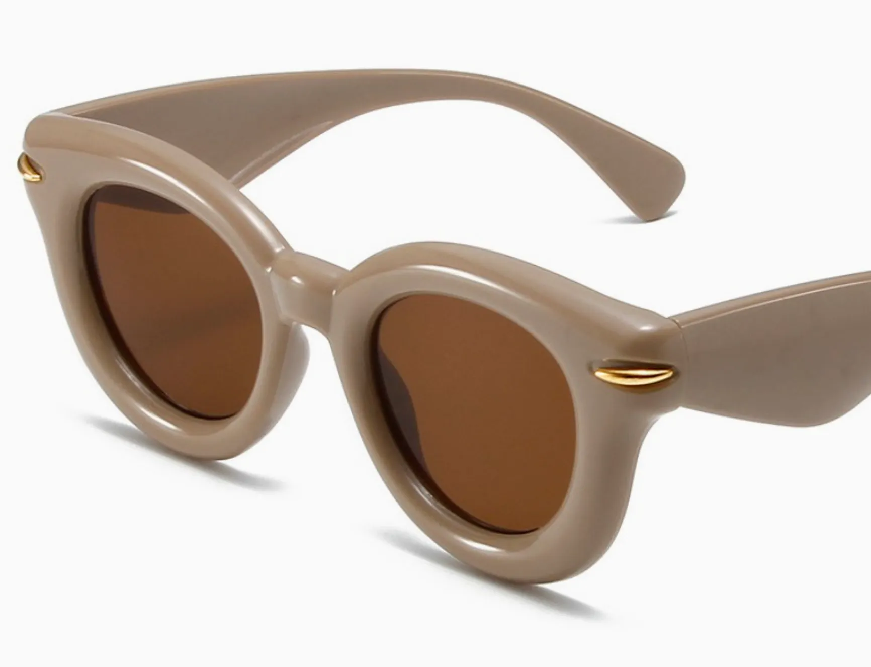 Bubble Retro Round Sunglasses