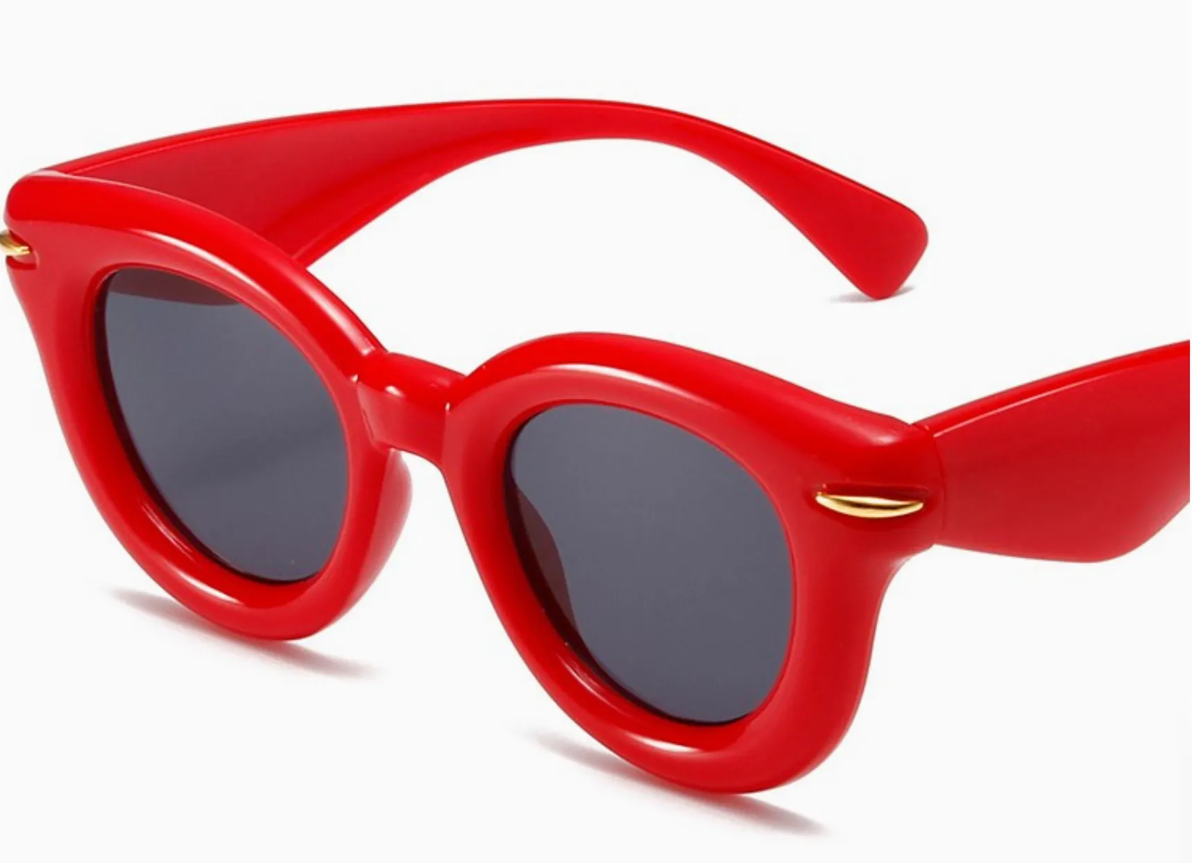 Bubble Retro Round Sunglasses