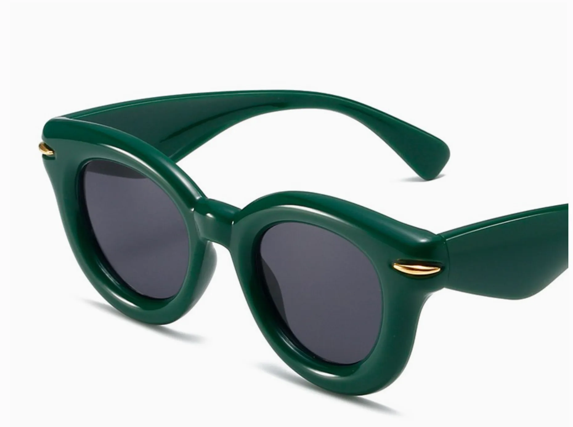 Bubble Retro Round Sunglasses