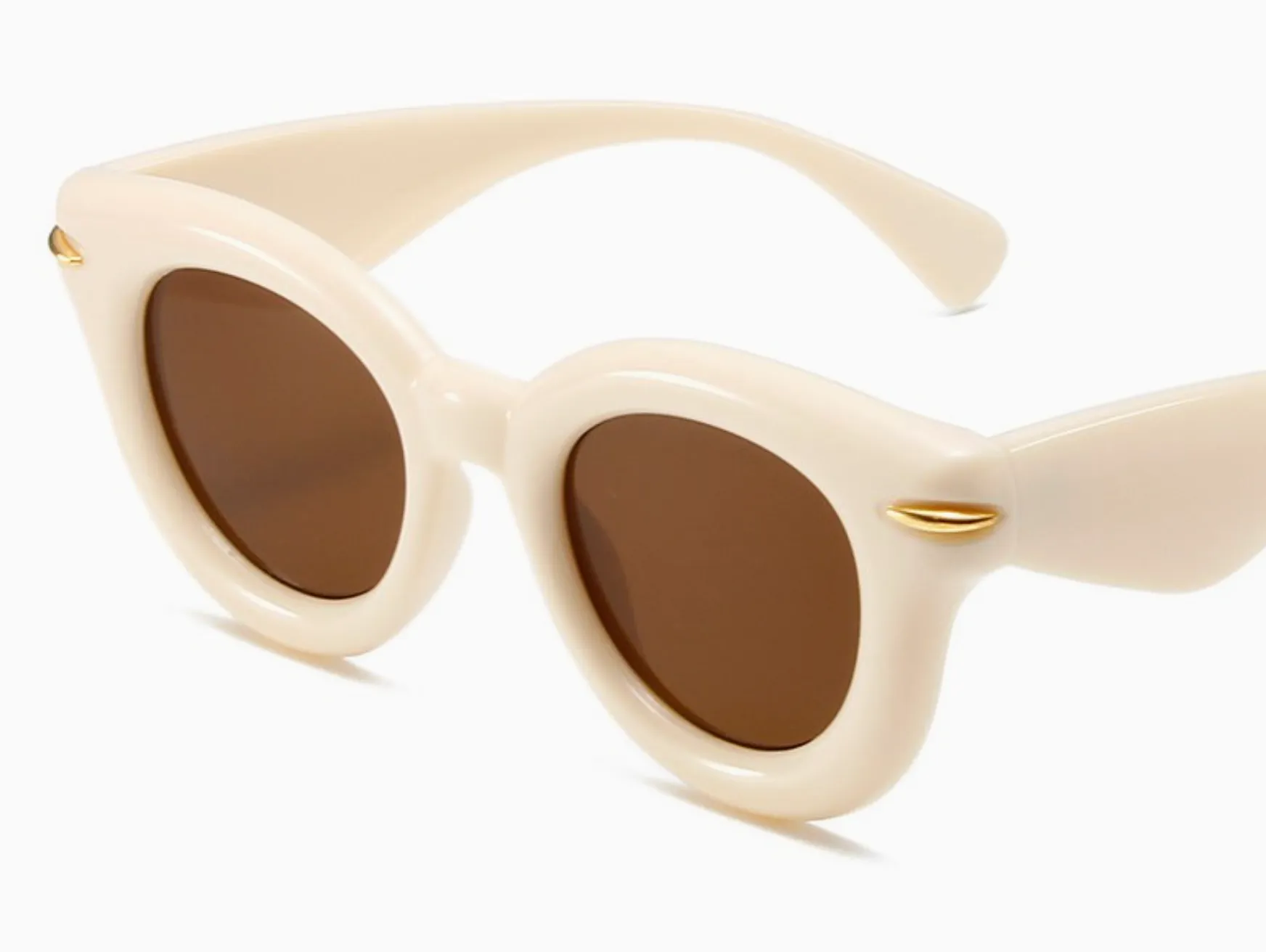 Bubble Retro Round Sunglasses