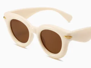 Bubble Retro Round Sunglasses