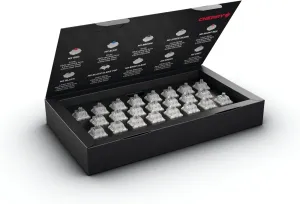 CHERRY MX RGB Speed Silver Switch Kit, 23 Mechanical Keyboard Switches, for DIY, Hot-Swap or Gaming Keyboards, Linear Switch Without Click, Fast & Direct