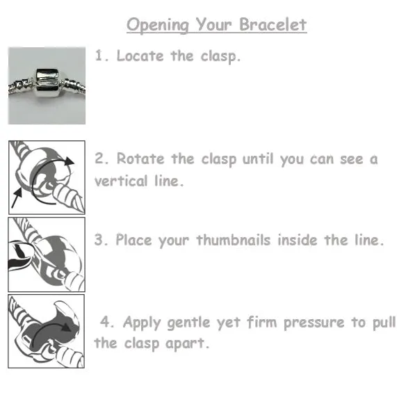 Children's 'Horse Lovers Dream' Silver Plated Charm Bead Bracelet