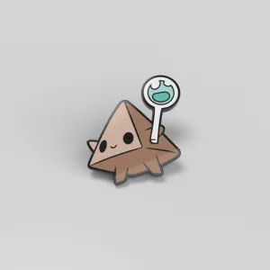 Clay Enamel Pin