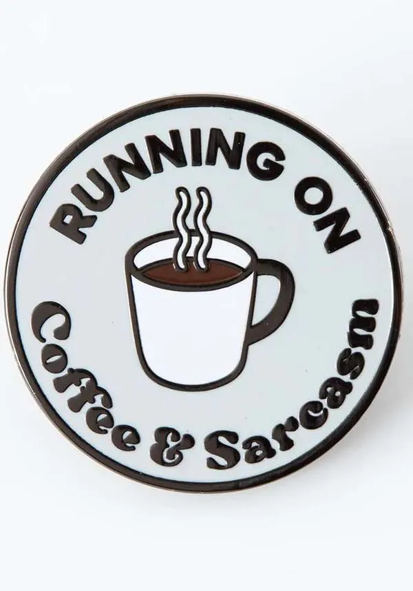 Coffee & Sarcasm | ENAMEL PIN
