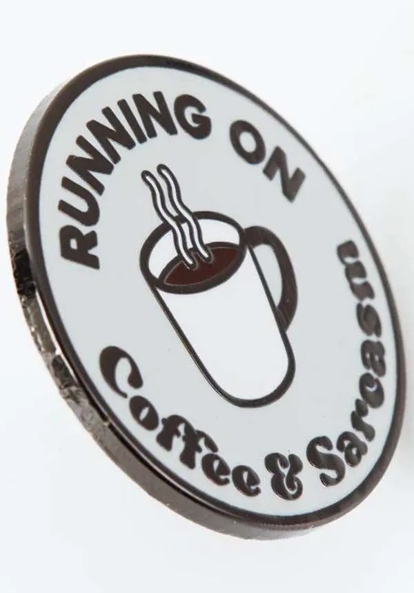 Coffee & Sarcasm | ENAMEL PIN