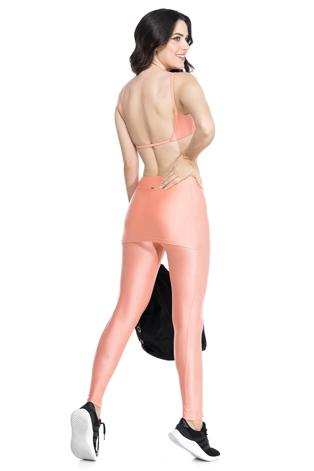 Cover Leggings - Salmon Rose