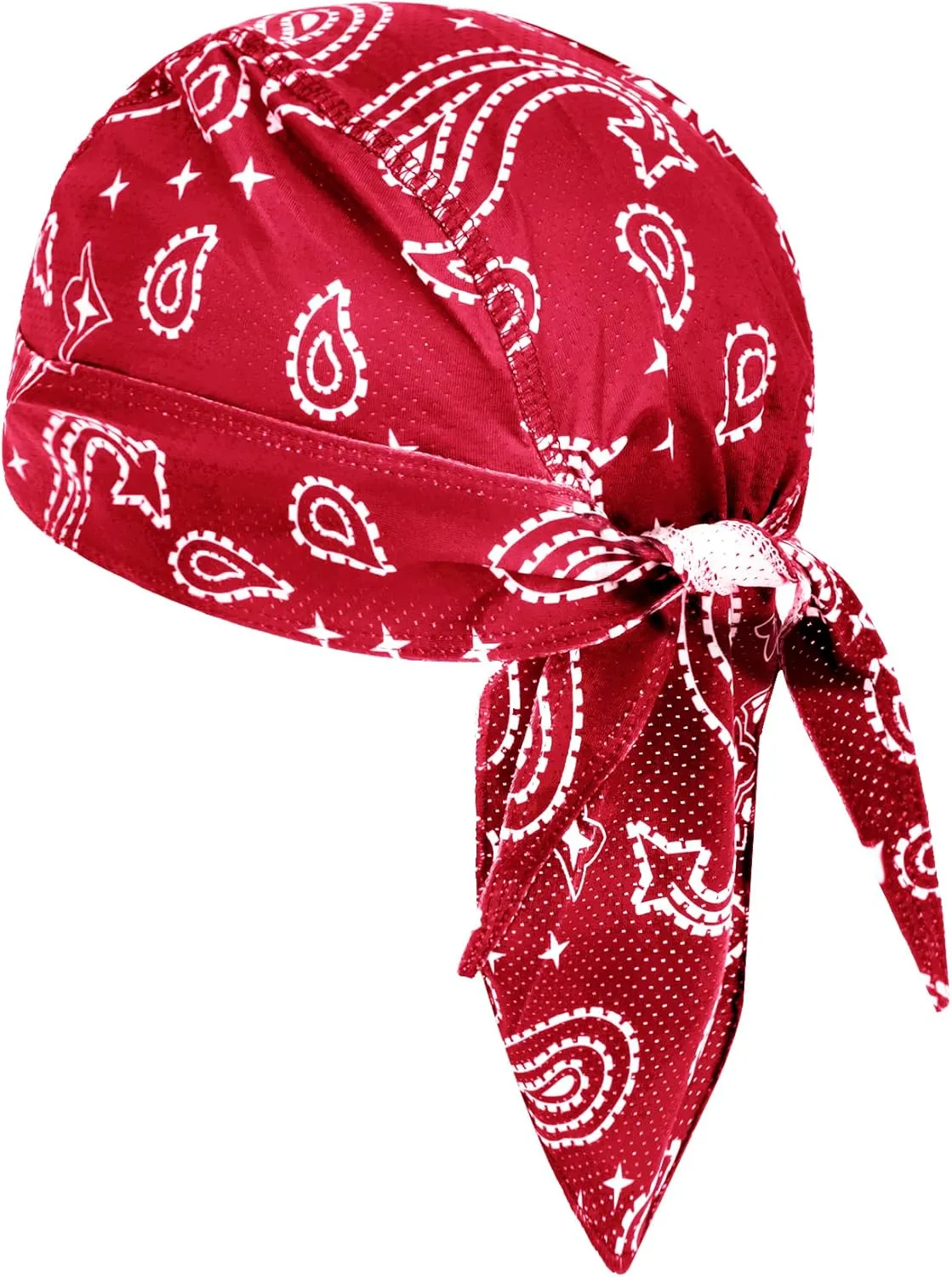 Greenery-GRE Head Tie Quick Drying Cycling Cap Headband Skull Beanie Bandana Do Rags Moisture Wicking Pirate Hat Helmet Liner