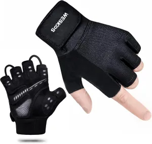 Gym Gloves for Weightlifting Women Men Anti-Slip Breathable Palm Protection for Cycling Fitness Powerlifting Bodybuilding Exercise Gloves