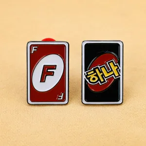 Hana Cards Enamel Pins