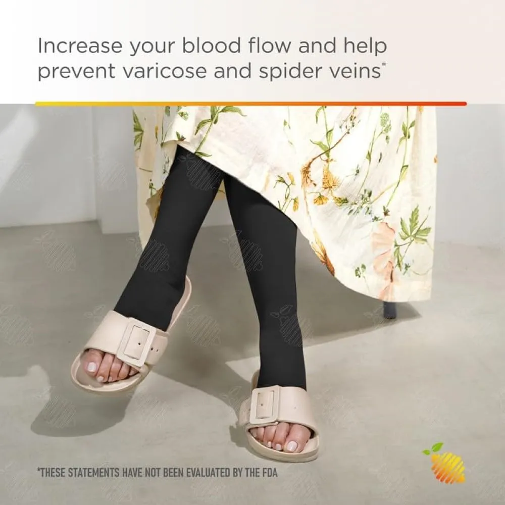 Lemon Hero Zipper Compression Socks 15-20 mmHg Open Toe, Medical Zip Up Compression Stockings for Women and Men - Improves Blood Circulation, Relieves Pain & Swelling
