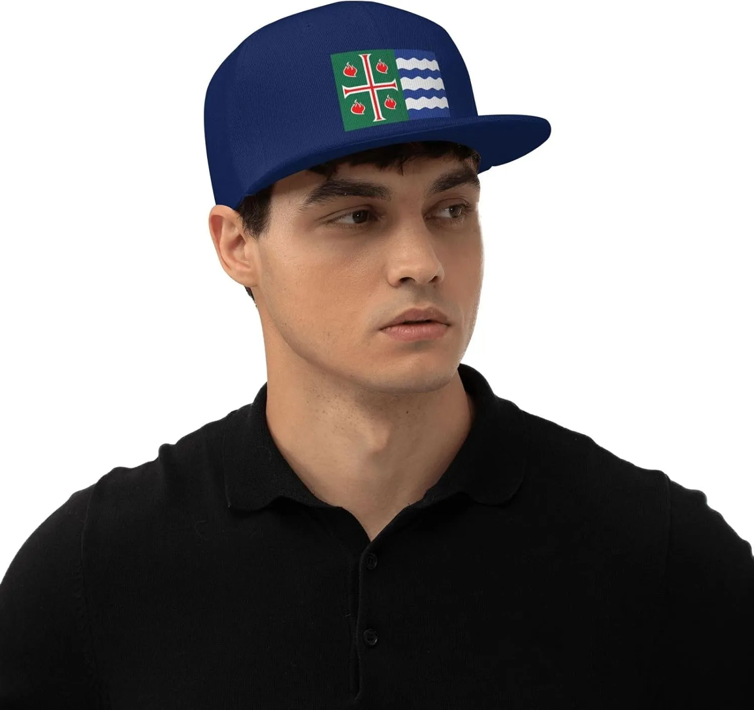 Mayaguez-Flag Trucker Hat for Men Snapback Hats Baseball Cap Flat Brim Hats