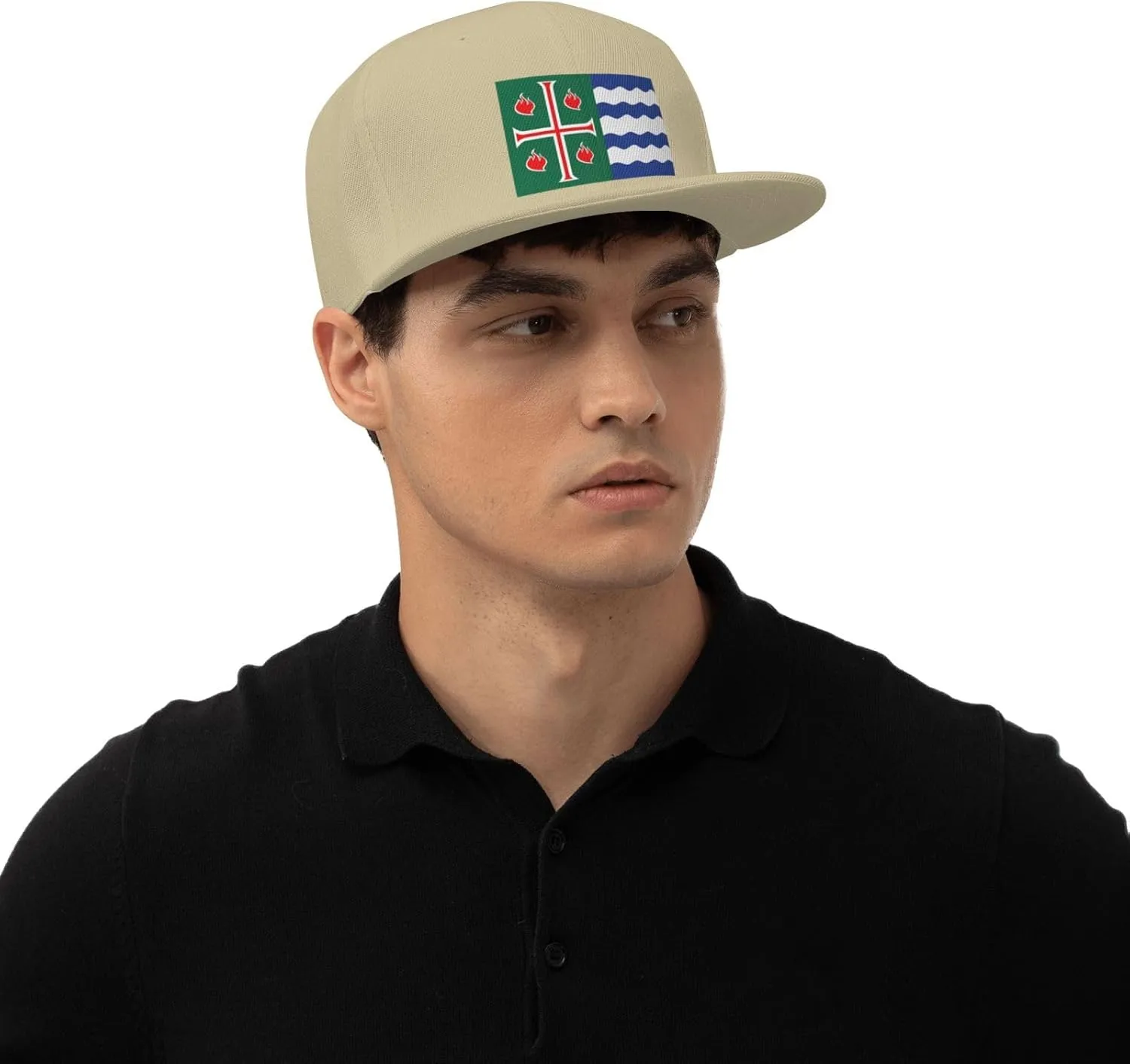 Mayaguez-Flag Trucker Hat for Men Snapback Hats Baseball Cap Flat Brim Hats