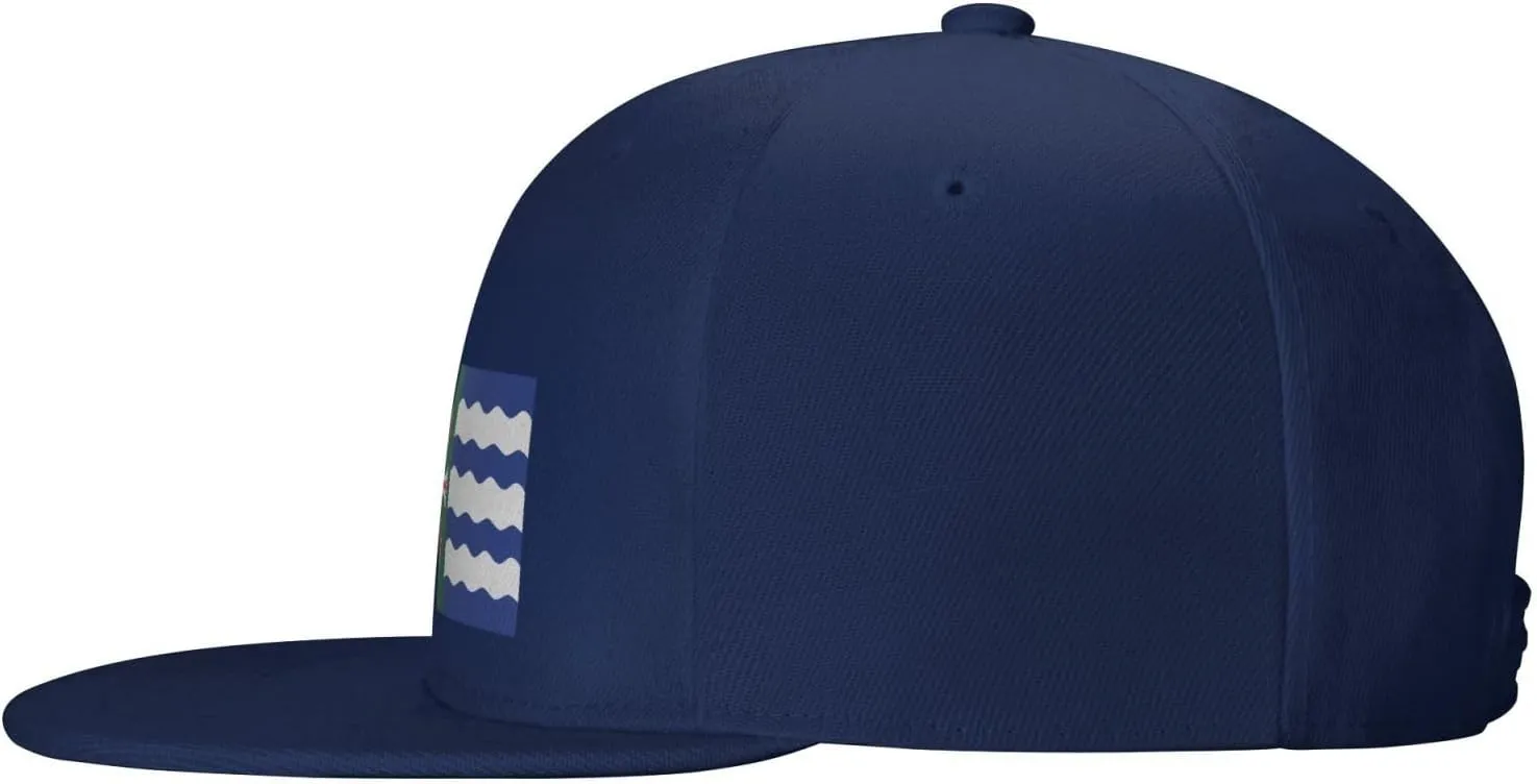 Mayaguez-Flag Trucker Hat for Men Snapback Hats Baseball Cap Flat Brim Hats