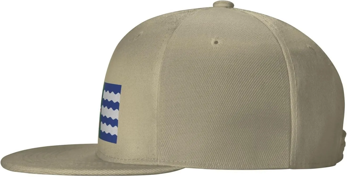 Mayaguez-Flag Trucker Hat for Men Snapback Hats Baseball Cap Flat Brim Hats