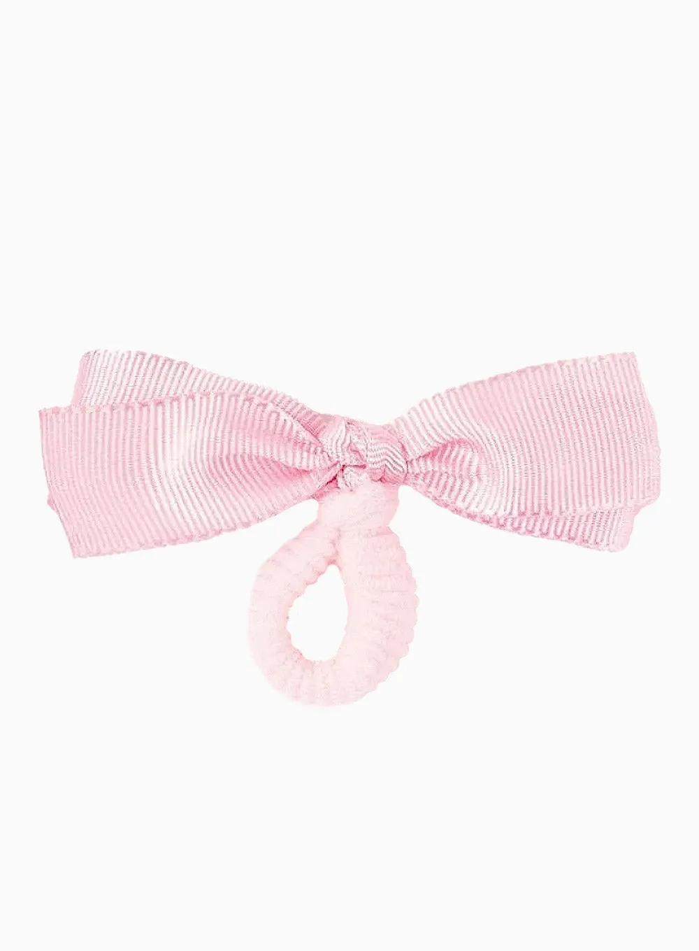 Mini Bow Hair Bobbles in Pink