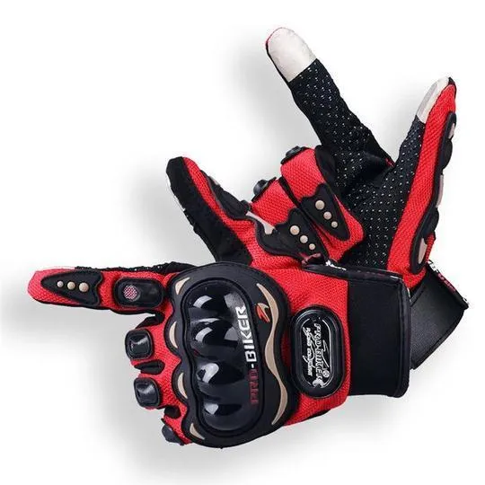 Motorcycle Gloves With Screen Touch Full Finger Non-Slip gloves