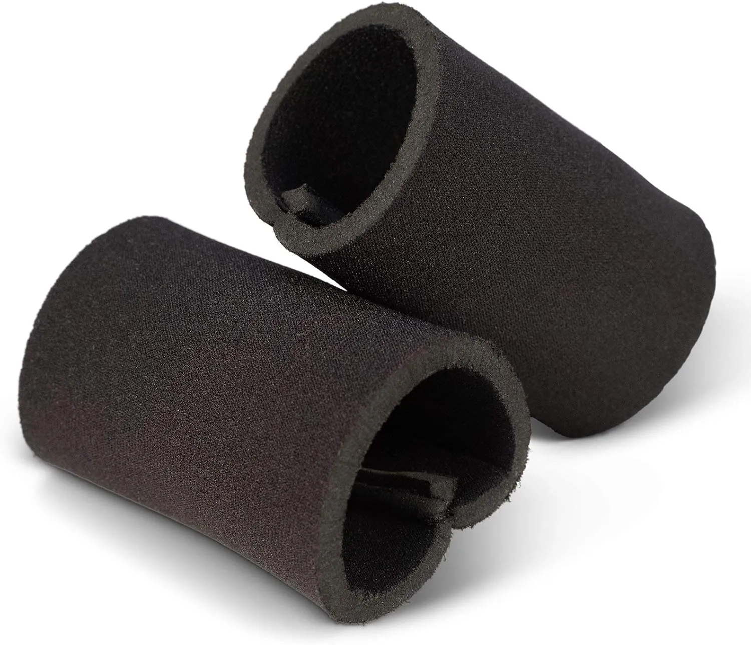 Neoprene Wristbands - Sweat Bands for Sports & Gymnastics, Black Wrist Support, Athletic Wristbands for Men & Women - 2 PCS