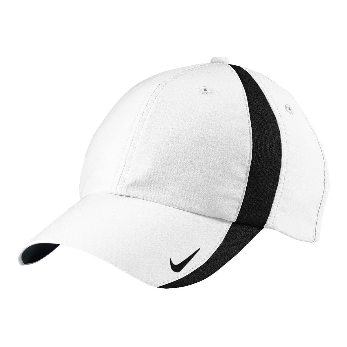Nike White/Black Sphere Dry Cap