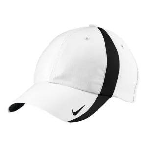 Nike White/Black Sphere Dry Cap