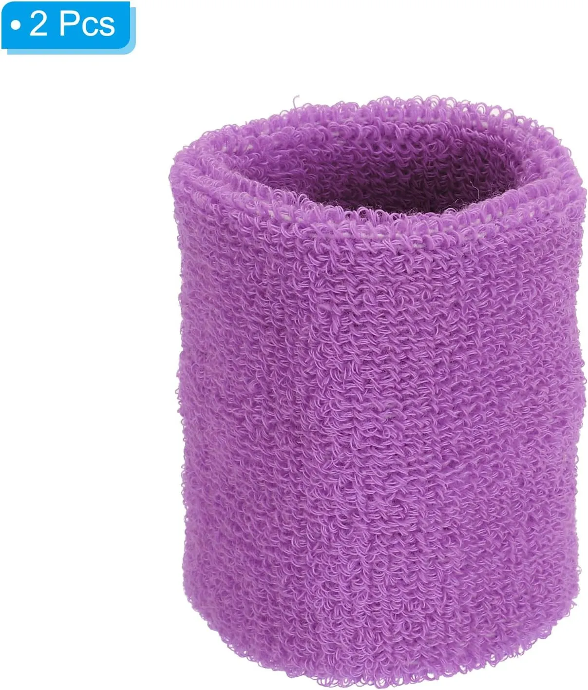 PATIKIL Sports Wristband Athletic Terry Cloth Absorbent Wrist Sweatband for Tennis Basketball Working Out Running