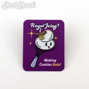 Royal Icing Enamel Pin