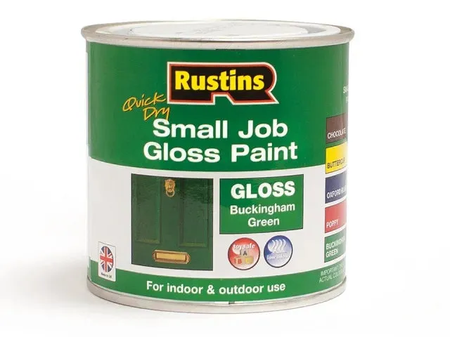 Rustins Quick Dry Small Job Gloss Buckingham Green Paint 250ml