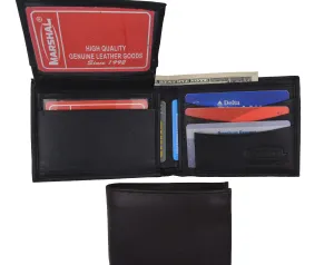 Soft Leather Bifold Mens Wallet W/Removable ID 1633