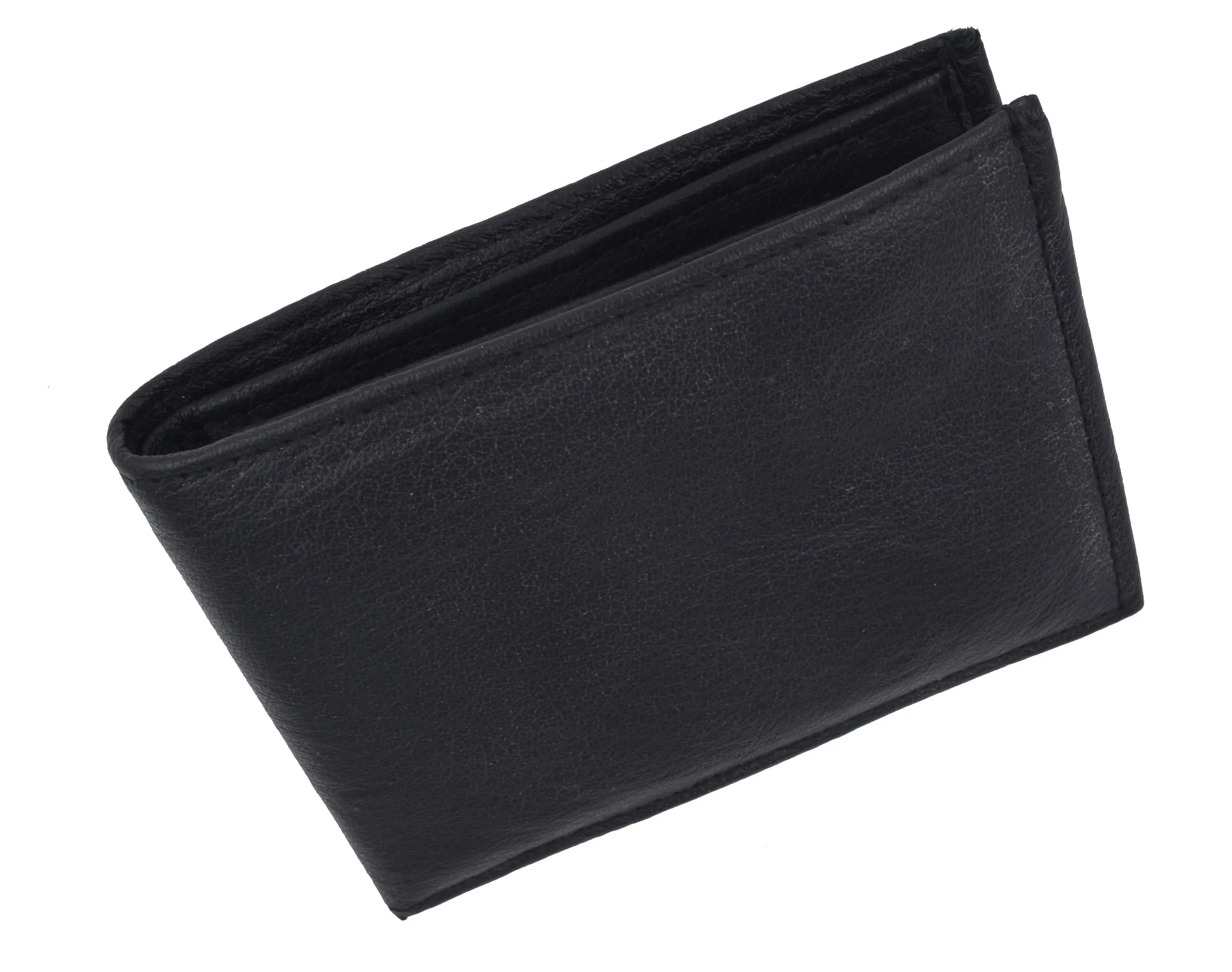 Soft Leather Bifold Mens Wallet W/Removable ID 1633