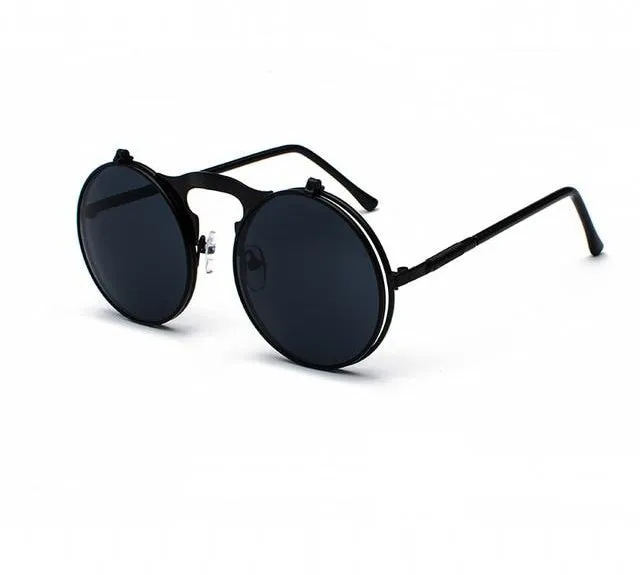 Steampunk Flip Sunglasses