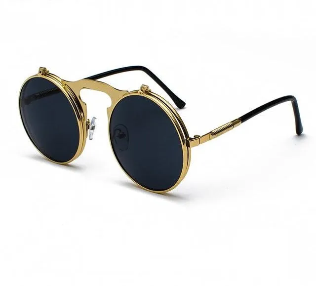 Steampunk Flip Sunglasses