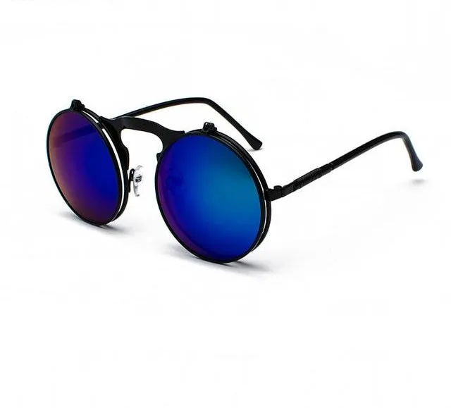 Steampunk Flip Sunglasses