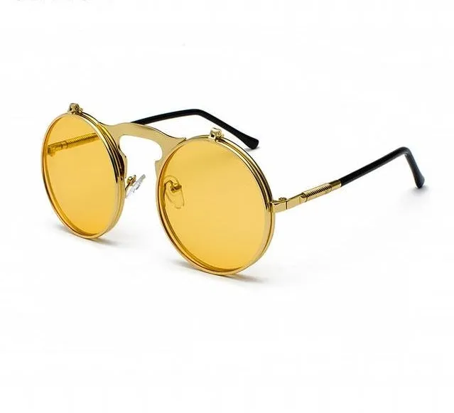 Steampunk Flip Sunglasses