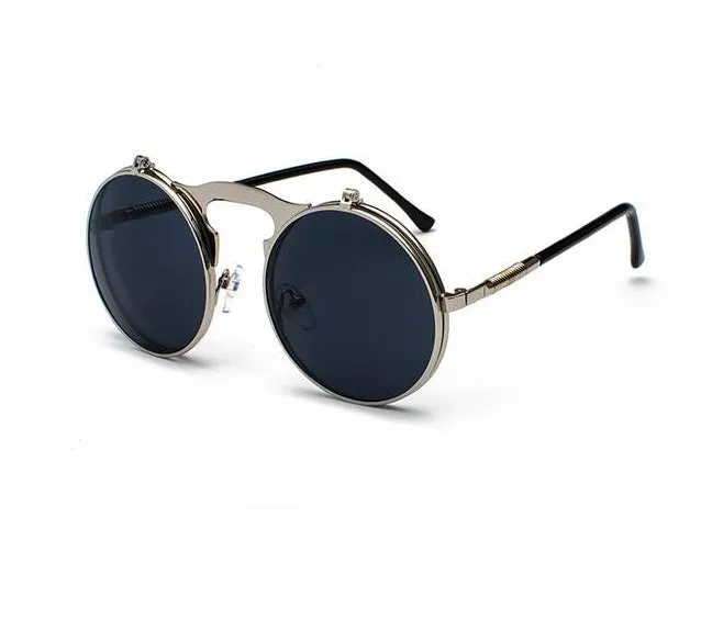 Steampunk Flip Sunglasses