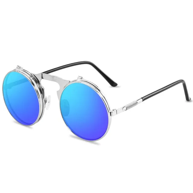 Steampunk Flip Sunglasses