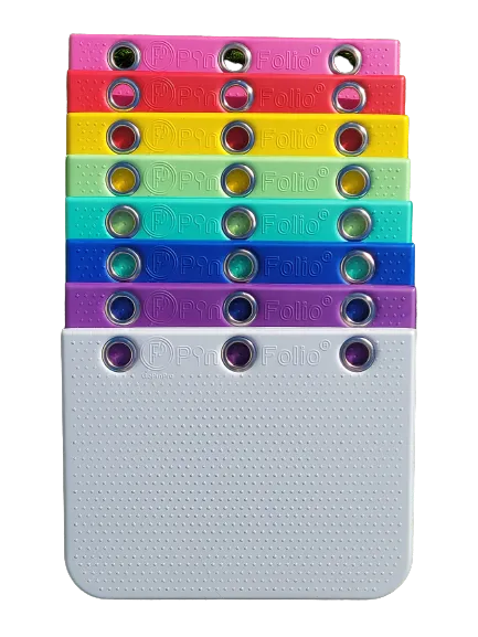 Stick'N'Go® Pages – Double-Sided Enamel Pin Storage & Display Inserts | Holds Up to 170 Pins | Disney & Sports Pin Compatible