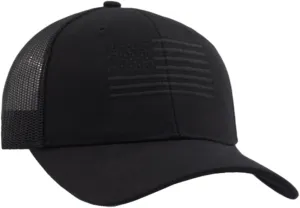 TSSGBL American Flag Trucker Hat [ M, L, XL,XXL] Men Women Snapback Breathable Mesh-Back USA Patriotic Baseball Cap