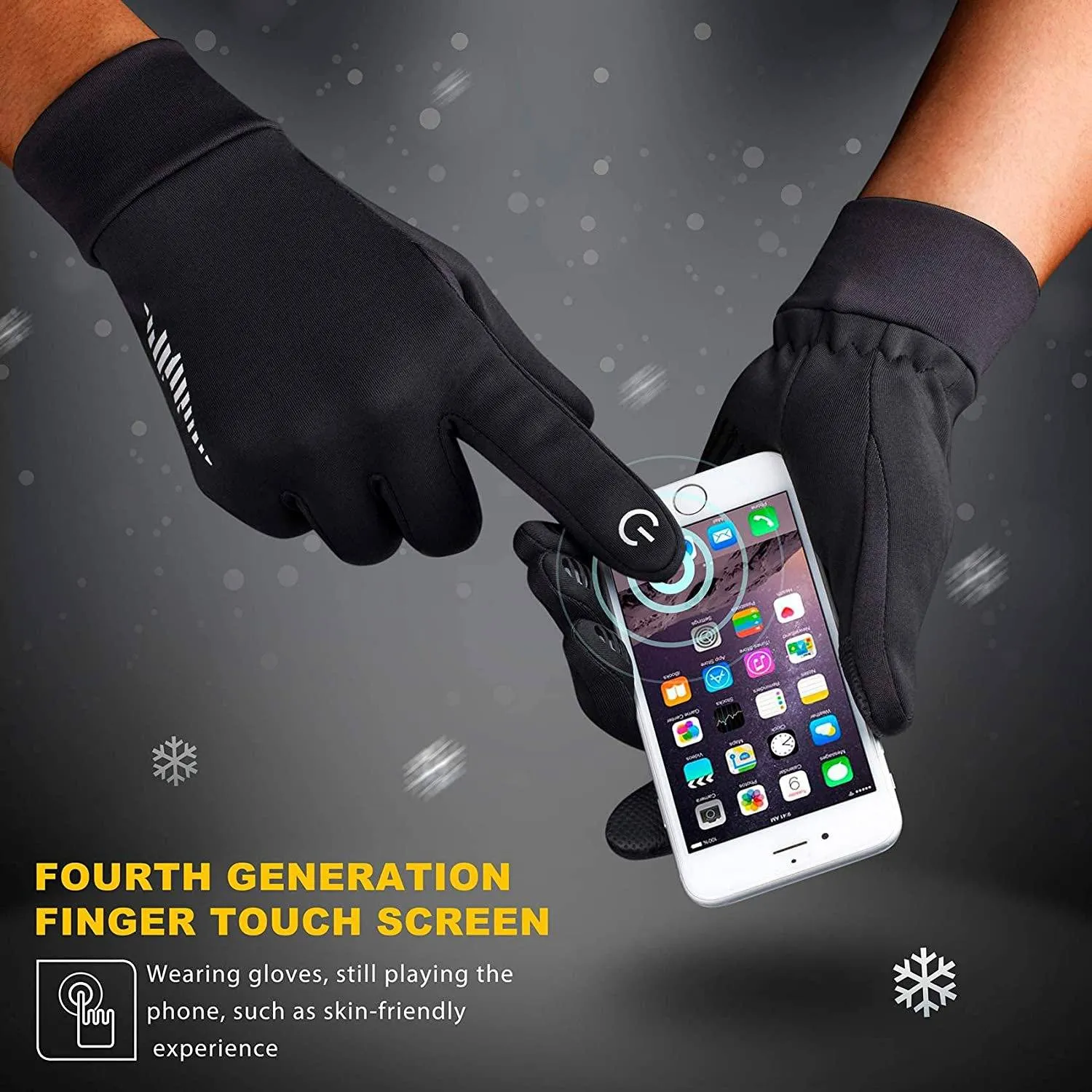 Winter Men's and Women's Touch Screen Gloves