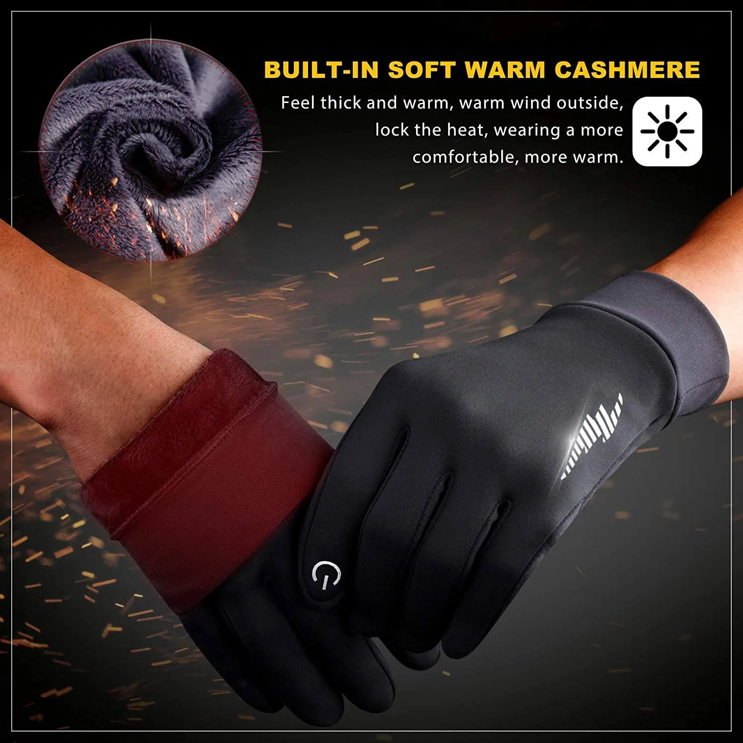 Winter Men's and Women's Touch Screen Gloves